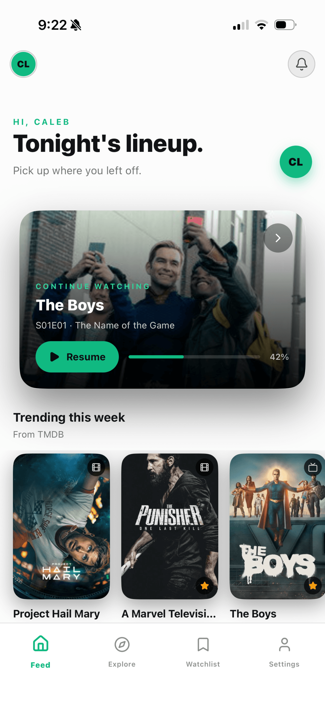 Continue watching The Boys
